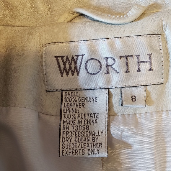 WORTH leather jacket - Picture 3 of 3